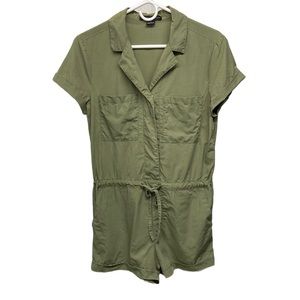 Sanctuary X Anthropologie Romper S Green